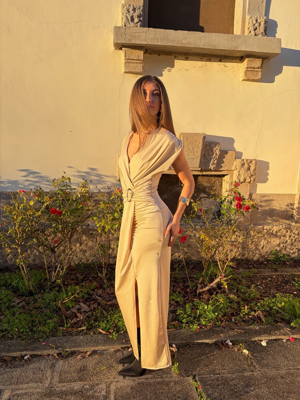 Vestito Champagne Glow