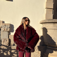 Pelliccia Deep Rouge