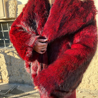 Pelliccia Deep Rouge