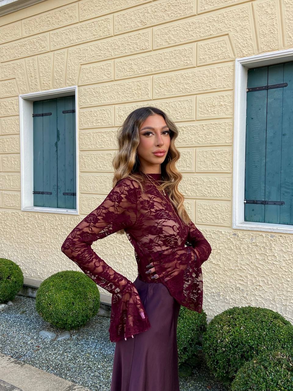 Maglia Rose Bordeaux