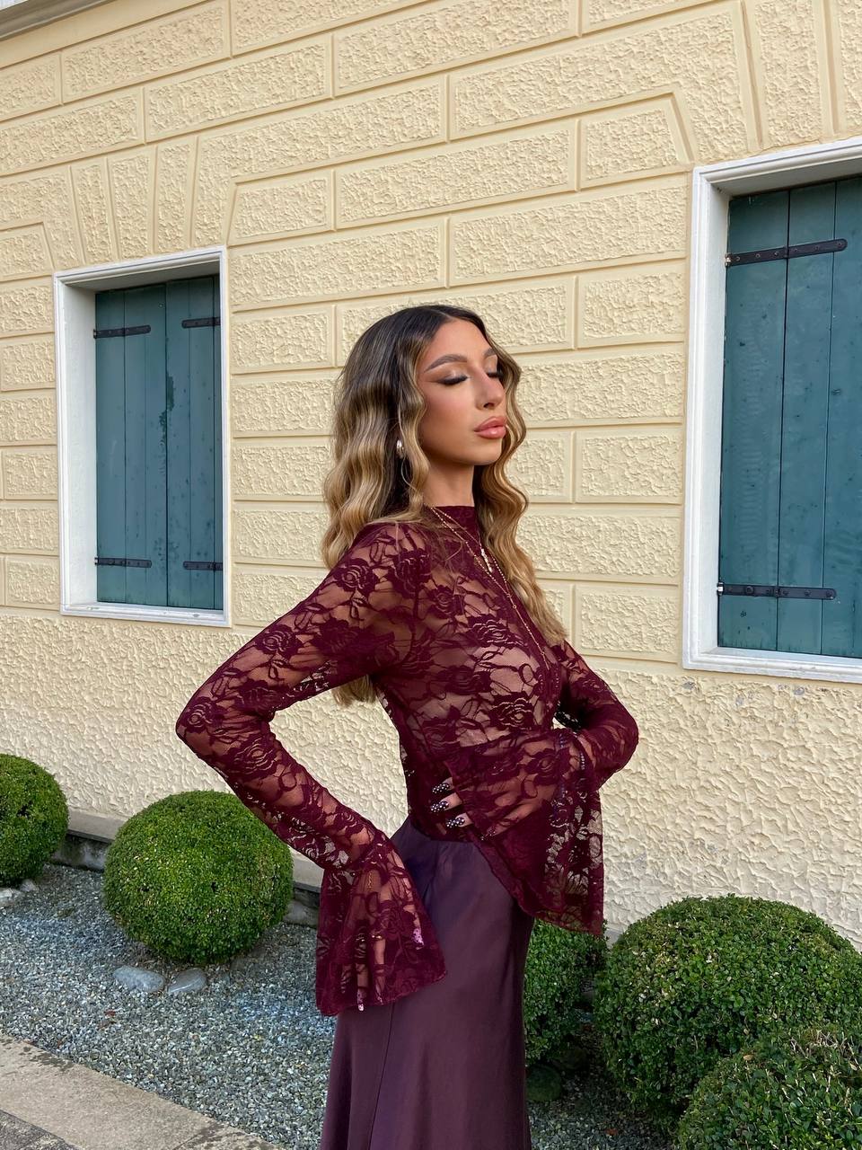 Maglia Rose Bordeaux