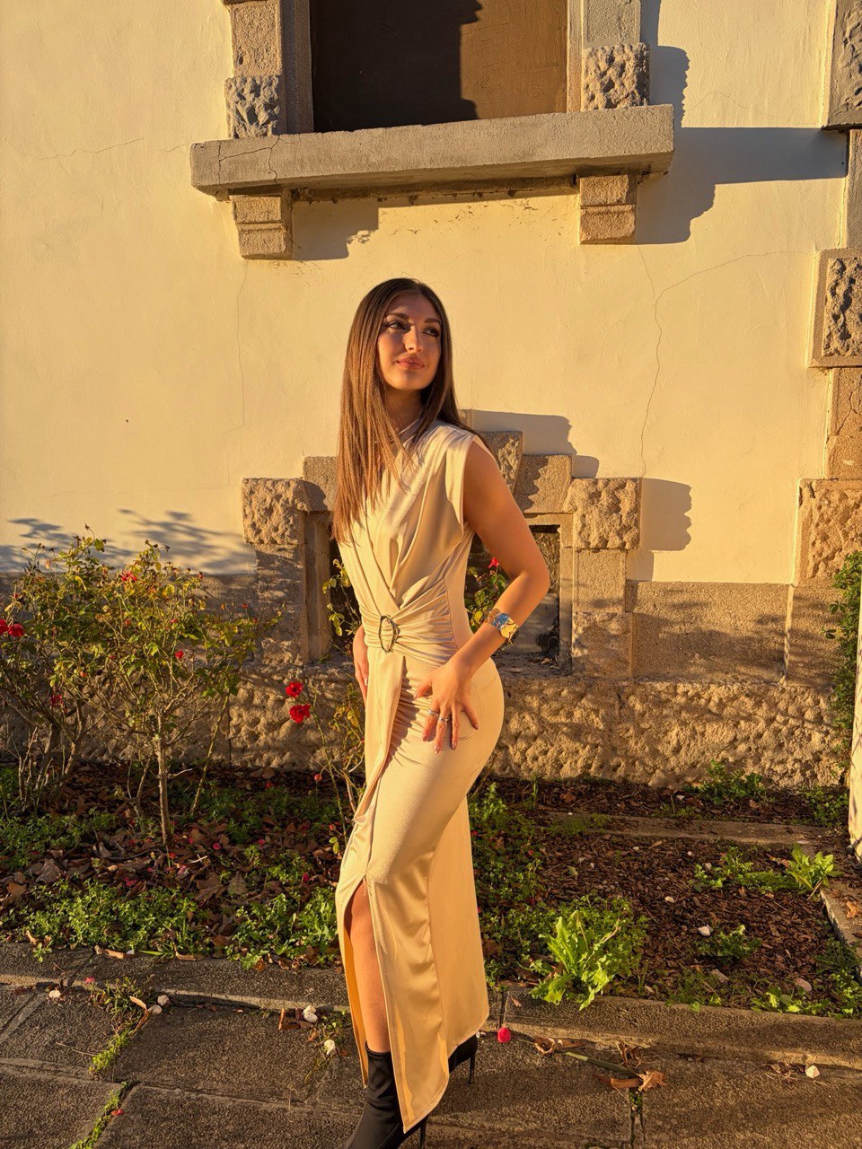 Vestito Champagne Glow